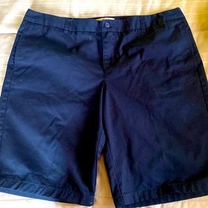 Navy Land’s End shorts - size 16